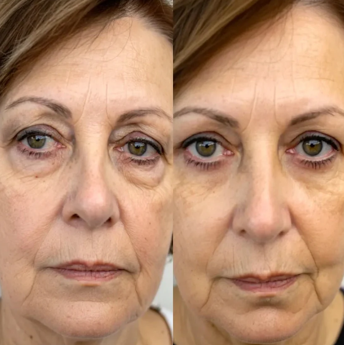 Revitalizador de ojeras® 2 en 1: Terapia de Luz Roja + EMS para Eliminar las Bolsas de los Ojos